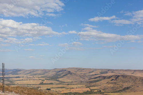 Sight of field of Serra da Canastra National Park - Brazil