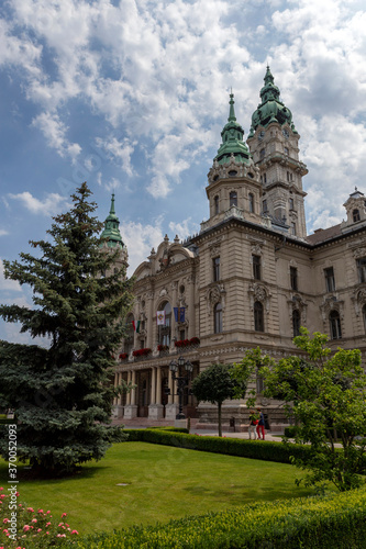 Town hall of Gyor, Hungary © skovalsky