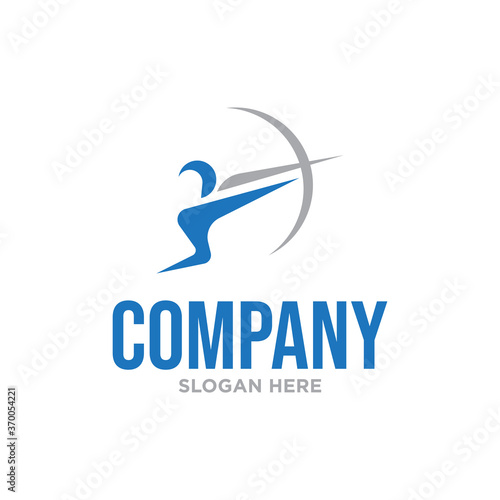 Archery logo. Icon vector.