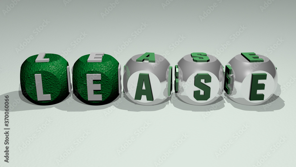 combination of lease built by cubic letters from the top perspective, excellent for the concept presentation. business and estate combination of lease built by cubic letters from the top perspective, excellent for the concept presentation. business and estate