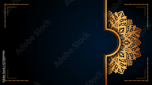 Luxury Ornamental Mandala Arabesque Background