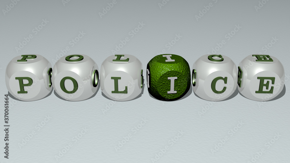 crosswords of police arranged by cubic letters on a mirror floor, concept meaning and presentation. illustration and editorial crosswords of police arranged by cubic letters on a mirror floor, concept meaning and presentation. illustration and editorial