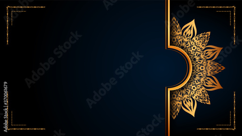 Luxury Ornamental Mandala Arabesque Background