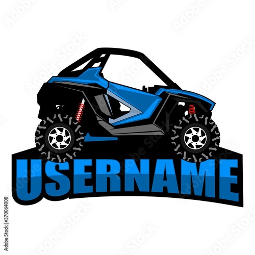 utv logo design icon vector