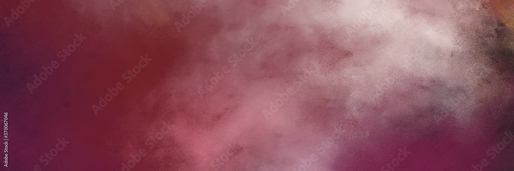 stunning abstract painting background graphic with dark moderate pink, old mauve and pastel purple colors and space for text or image. can be used as horizontal header or banner orientation