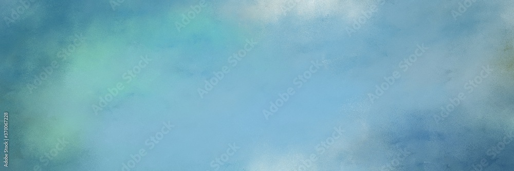 beautiful medium aqua marine, teal blue and blue chill colored vintage abstract painted background with space for text or image. can be used as horizontal background texture beautiful medium aqua marine, teal blue and blue chill colored vintage abstract painted background with space for text or image. can be used as horizontal background texture