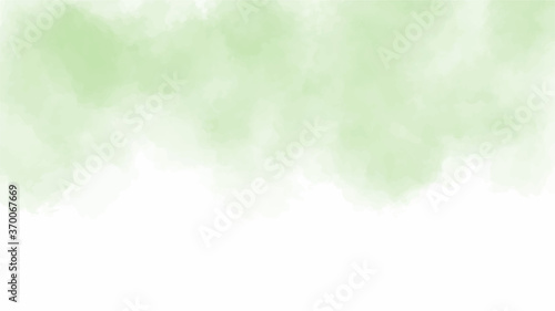 Green watercolor background for textures backgrounds and web banners design