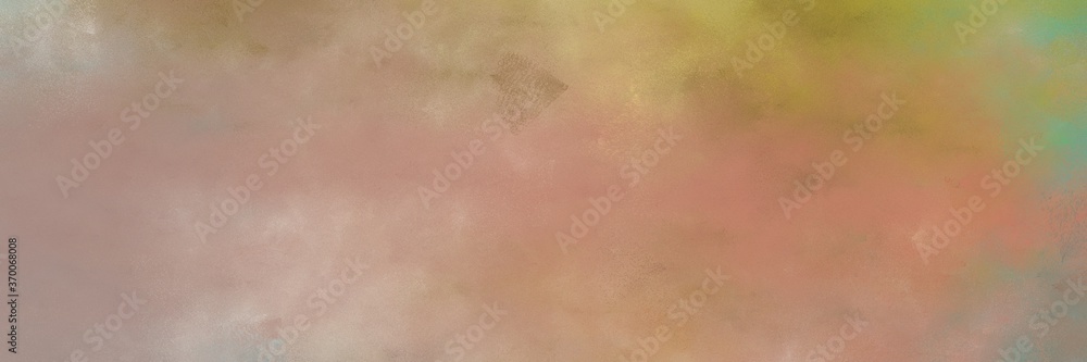 decorative rosy brown and ash gray colored vintage abstract painted background with space for text or image. can be used as horizontal header or banner orientation