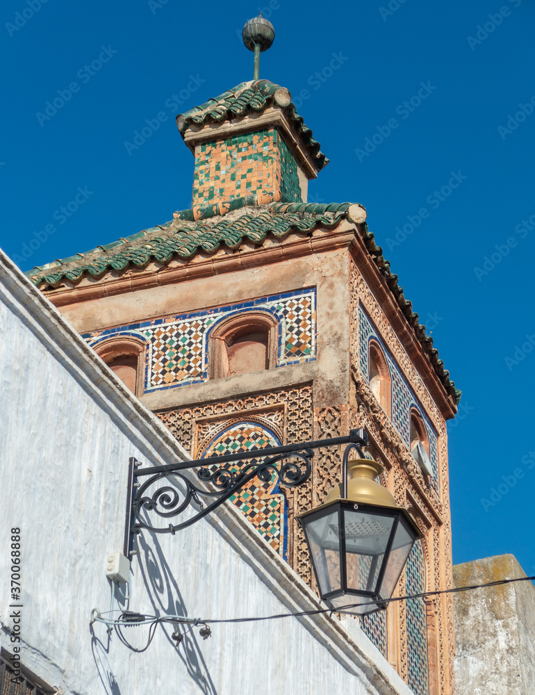 Rabat Medina, Morocco. Traditional Moroccan architecture.