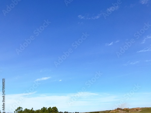 landscape with blue sky © かつ江 原