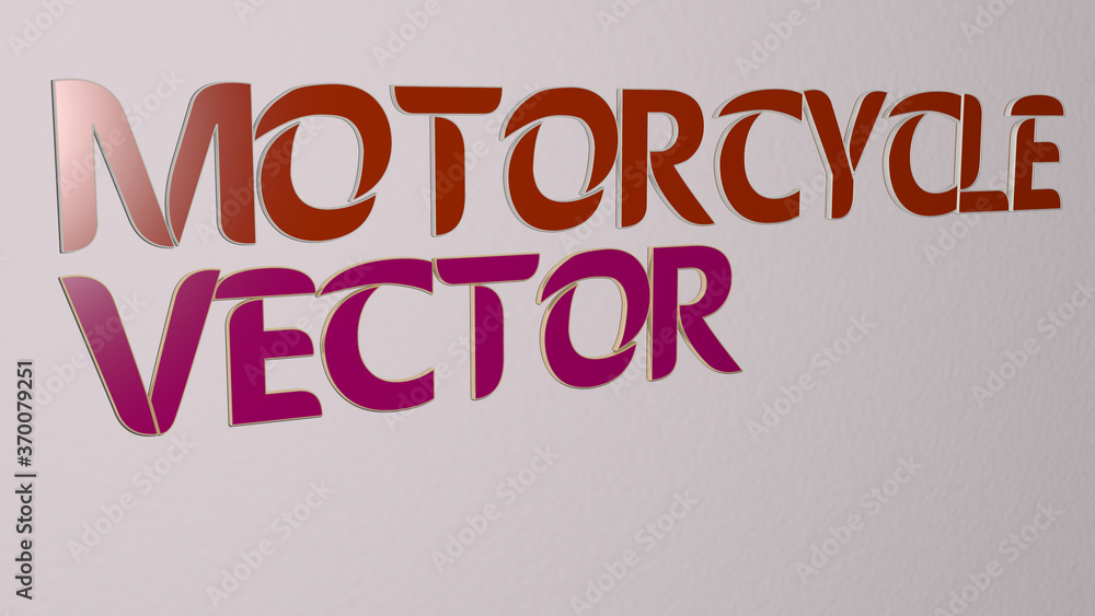 3D illustration of motorcycle vector graphics and text made by metallic dice letters for the related meanings of the concept and presentations. bike and biker 3D illustration of motorcycle vector graphics and text made by metallic dice letters for the related meanings of the concept and presentations. bike and biker