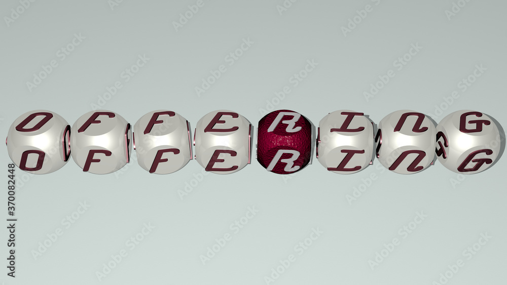 crosswords of offering arranged by cubic letters on a mirror floor, concept meaning and presentation. business and background crosswords of offering arranged by cubic letters on a mirror floor, concept meaning and presentation. business and background