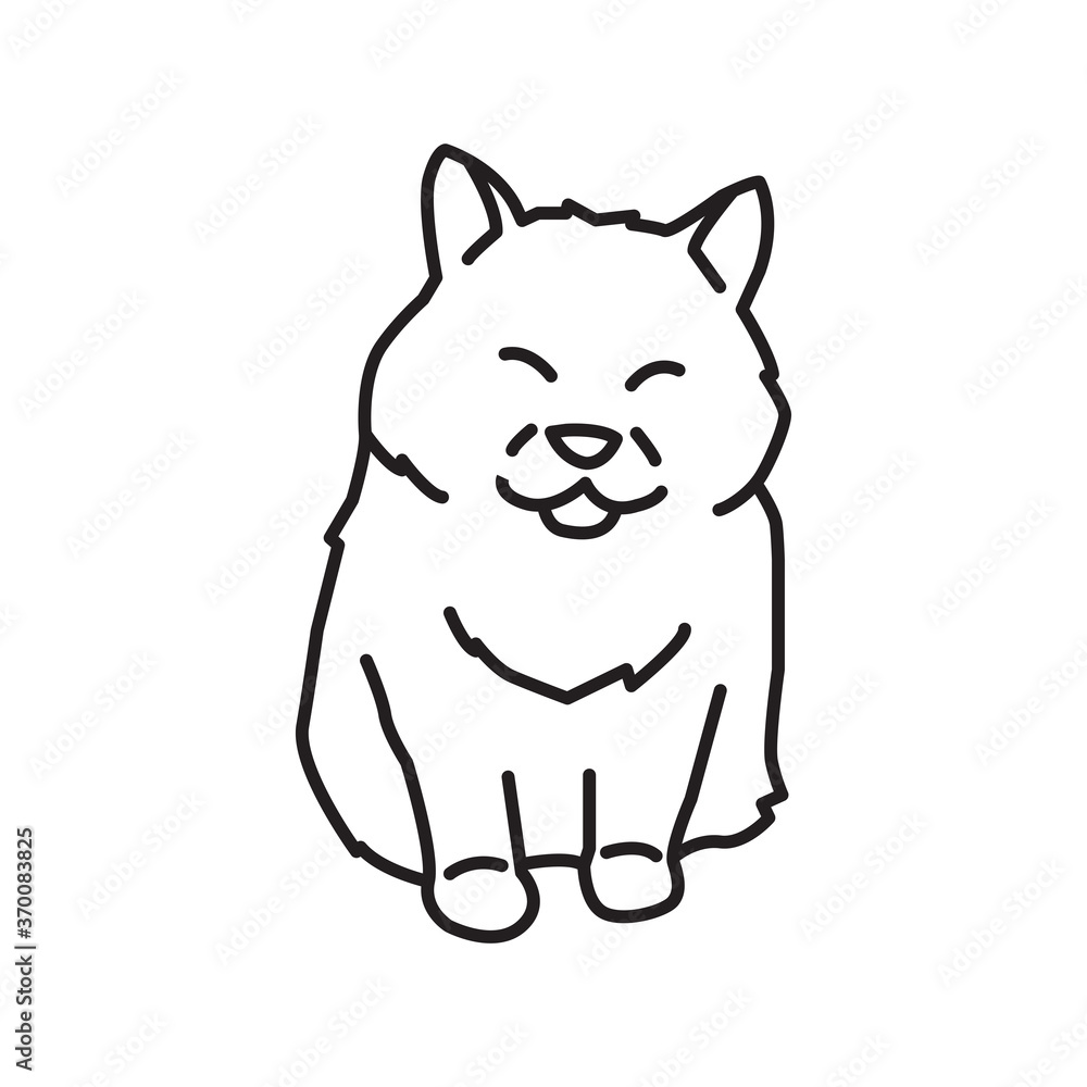 Simple modern cat logo & icon for veterinary and pet shop business company Simple modern cat logo & icon for veterinary and pet shop business company