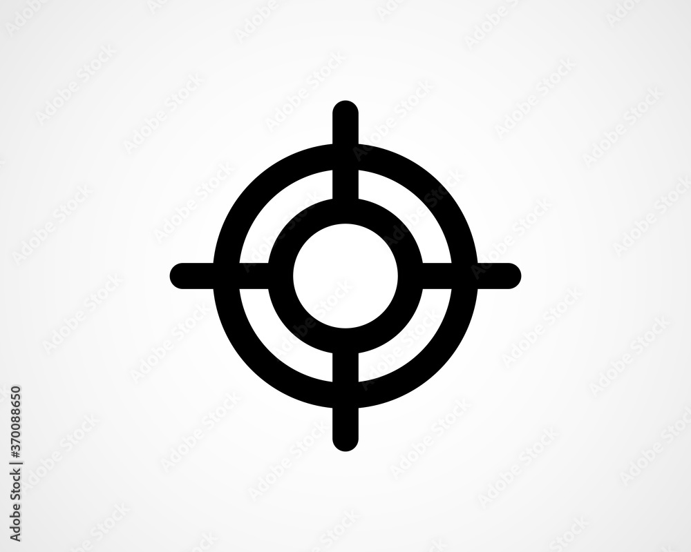 target icon cursor dot vector eps target icon cursor dot vector eps