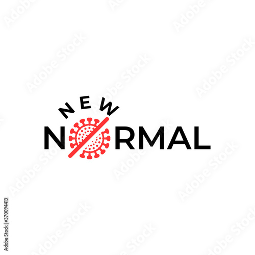 New normal lifestye concept. After the Coronavirus or Covid-19 causing the way of life of humans to change to new normal.