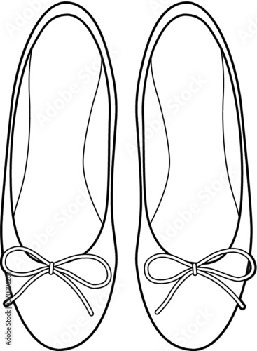 Ballet flat shoes