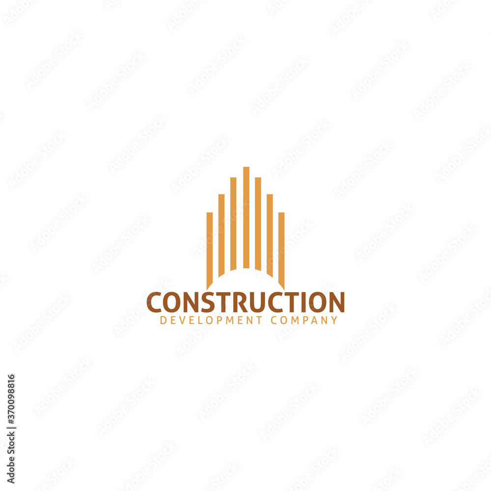 Construction Logo Design Template Vector