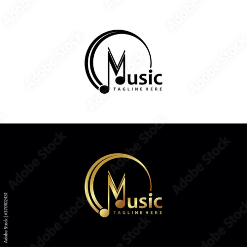 music studio logo icon vector isolated