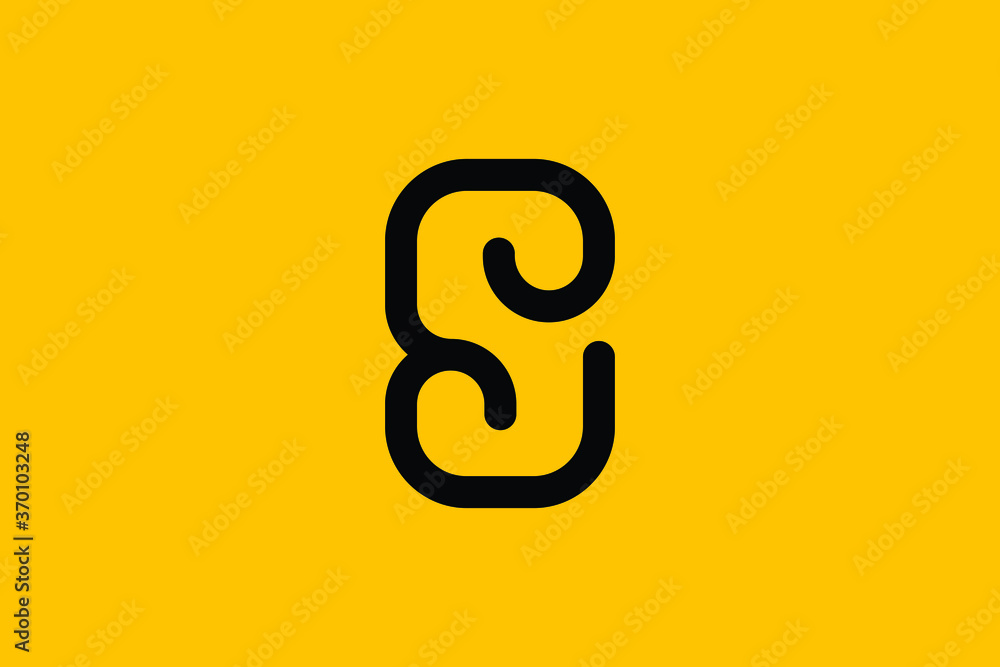 Minimal Innovative Initial S logo and SS logo. Letter S SS creative elegant Monogram. Premium Business logo icon. Black color on background Minimal Innovative Initial S logo and SS logo. Letter S SS creative elegant Monogram. Premium Business logo icon. Black color on background