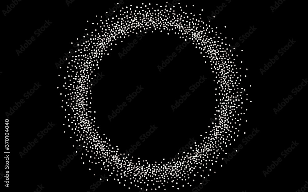 White Glow Modern Black Background. Abstract Stock Vector | Adobe Stock