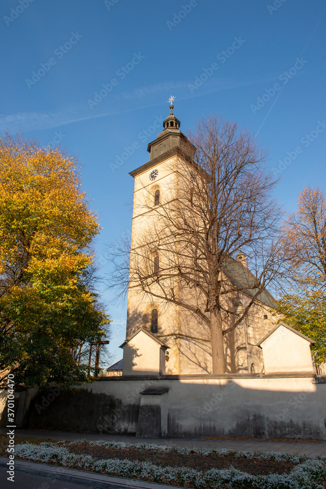 Church of St. Elizabeth of Hungary in Stary Sacz