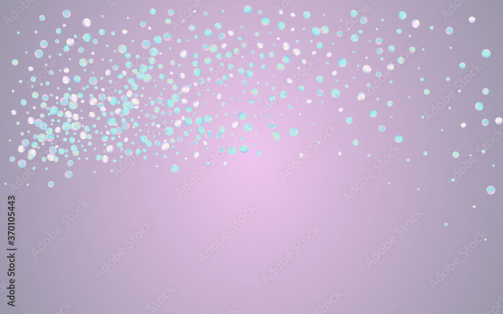 Colored Circle Flying Blue Background. Magic Colored Circle Flying Blue Background. Magic