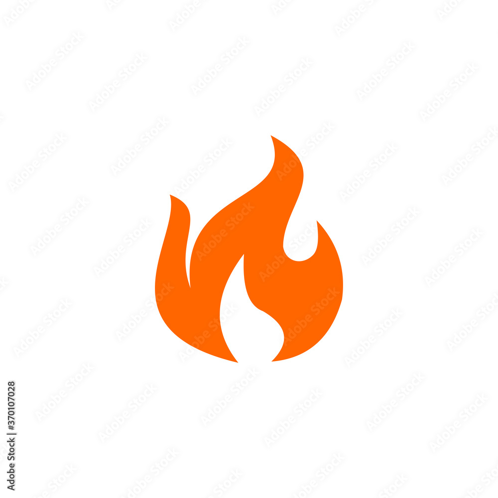 fire flames icon vector symbol illustrations isolated white background fire flames icon vector symbol illustrations isolated white background