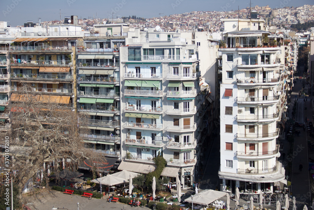 thessaloniki cityscape greece thessaloniki cityscape greece