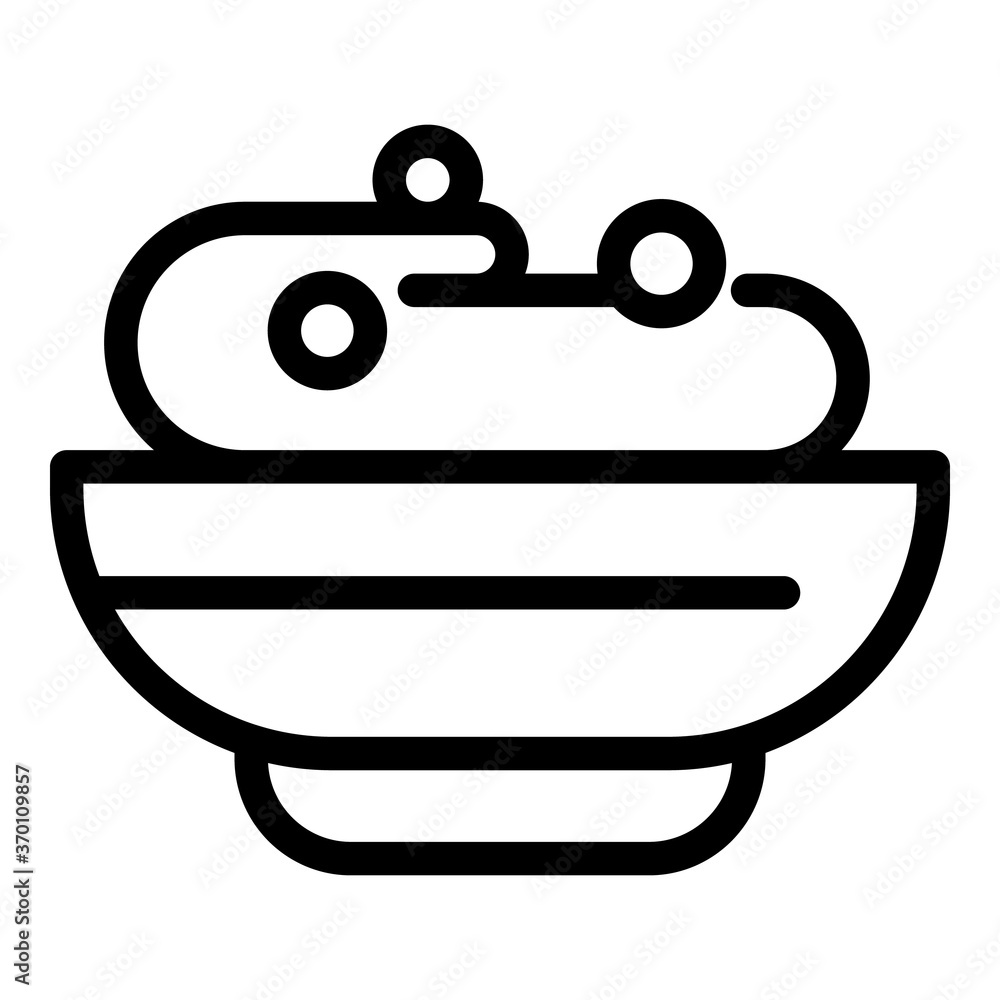 Bath soap icon. Outline bath soap vector icon for web design isolated on white background Bath soap icon. Outline bath soap vector icon for web design isolated on white background