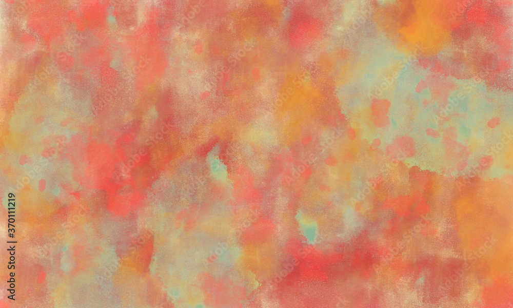 Yellow, orange abstract background. hand painting .autumun colors