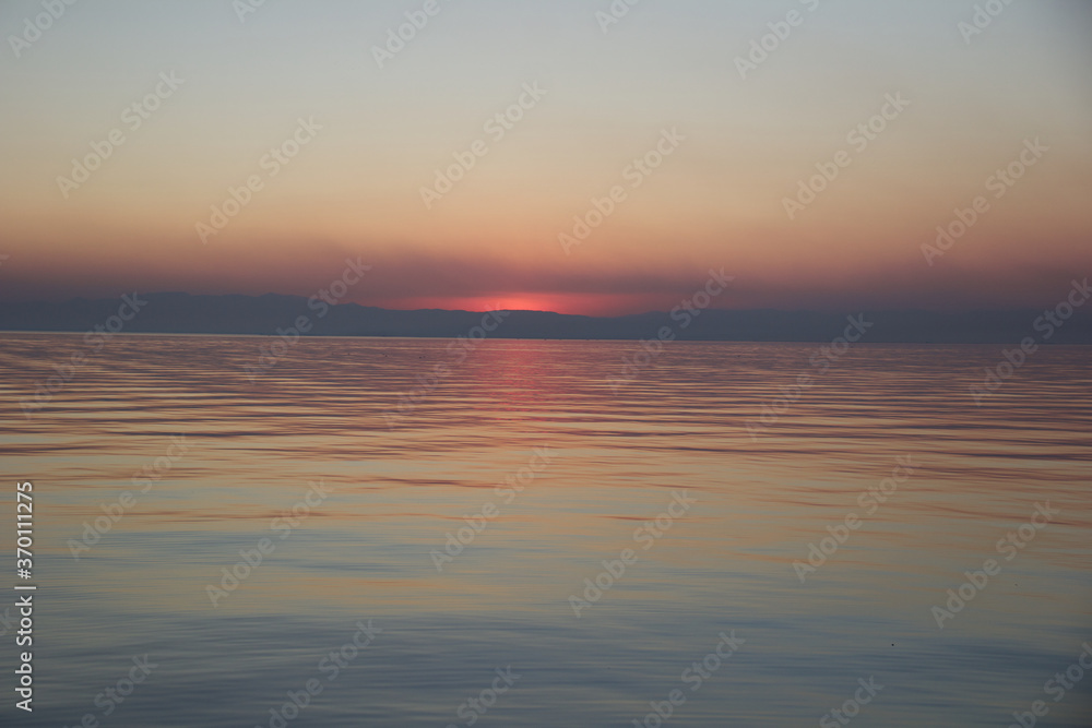 Sunset from Thessaloniki, 