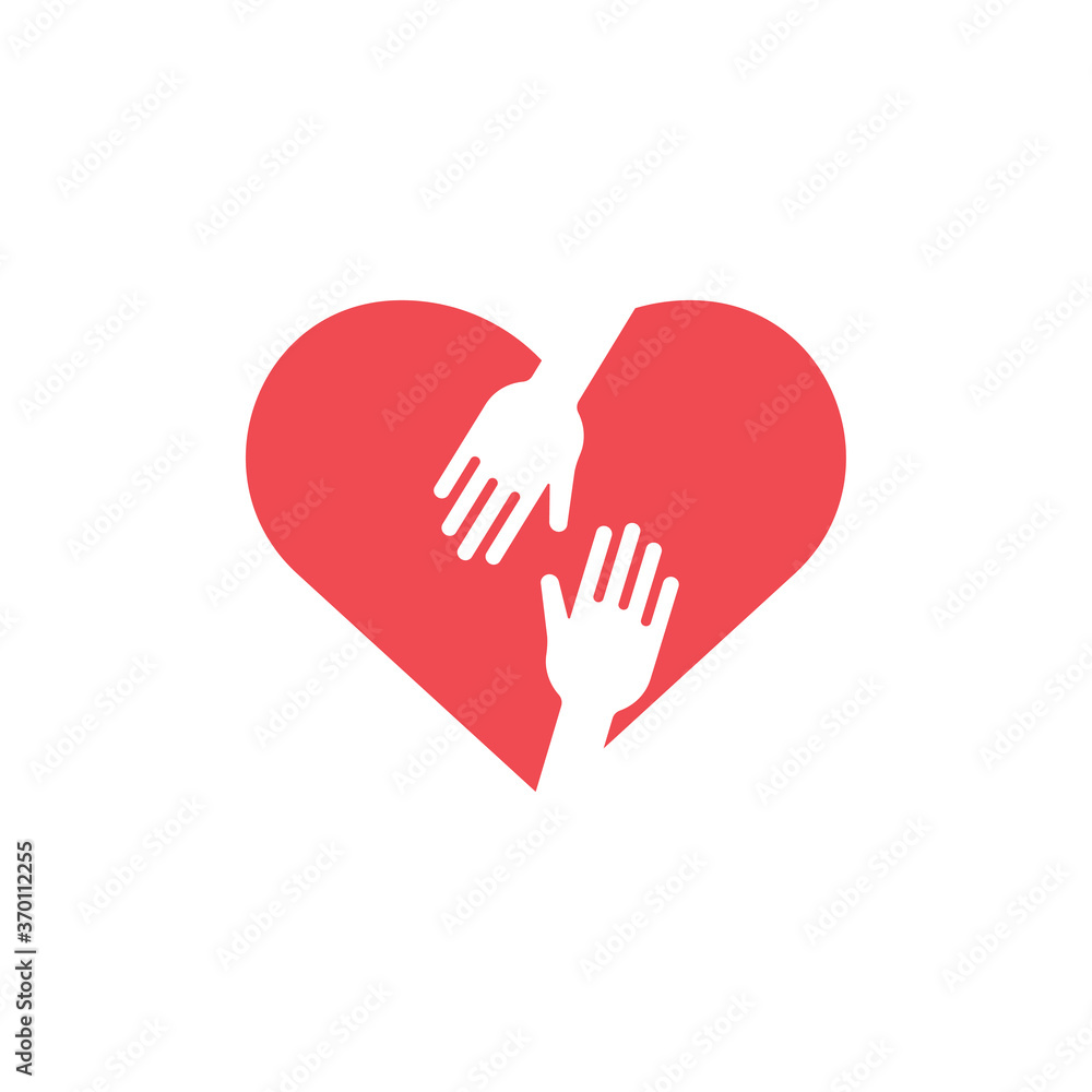 Heart icon design template vector isolated Heart icon design template vector isolated