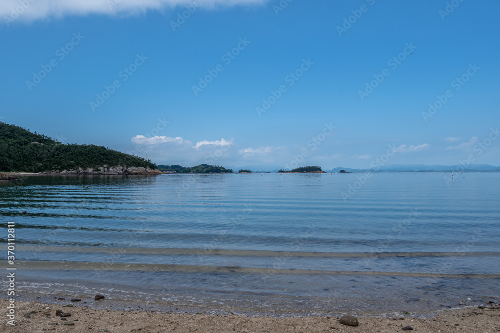 Jindo summer ocean view Jindo summer ocean view