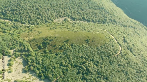 Vista aerea de pinares