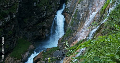 Waldbachstrub Wasserfall in Austria near Hallstatt photo