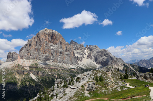 Dolomites Mountain Range Italy
