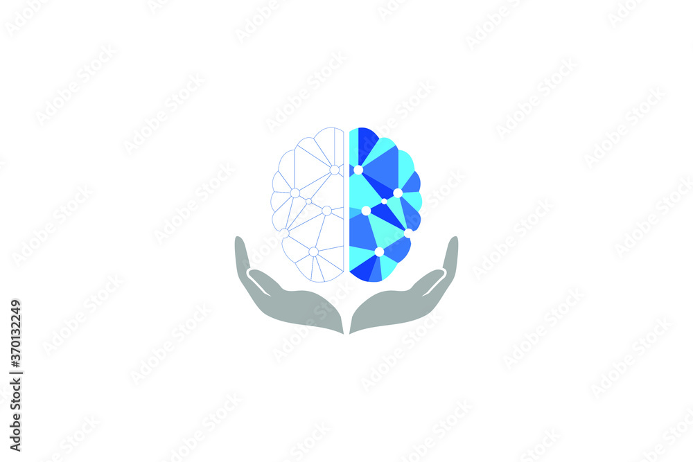 Flat minimal logo for your company Flat minimal logo for your company