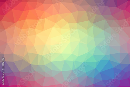Abstract triangle background. Modern geometric wallpaper. Vector illustration