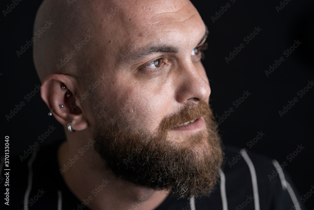 Obraz premium portrait of a man in the studio