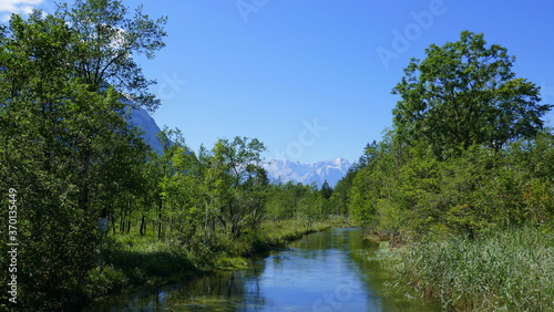 Auf dem Loisach Fernradwanderweg  Bayern