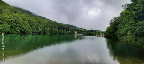 lake in the mountains