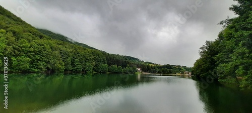 lake in the mountains