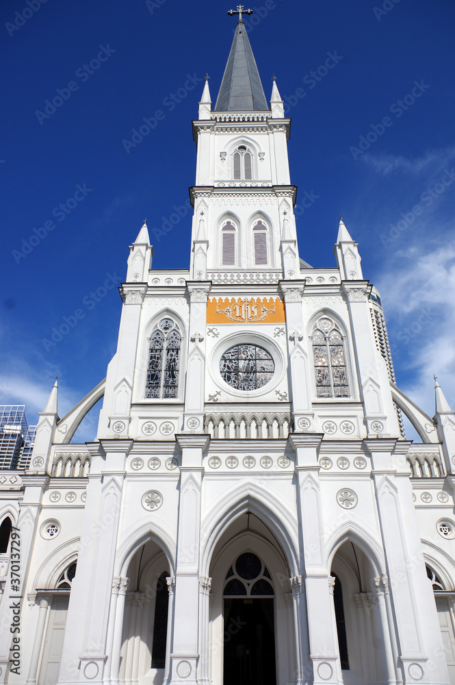Eglise et couvent de chijmes, Singapour, Asie