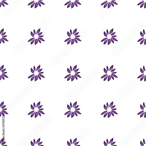 Floral design Seamless purple. Vector illustration pattern © Fareeha Ahmed