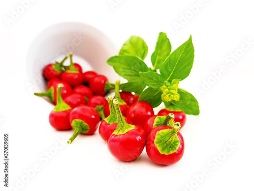 фотографія Peperoncini rossi rotondi