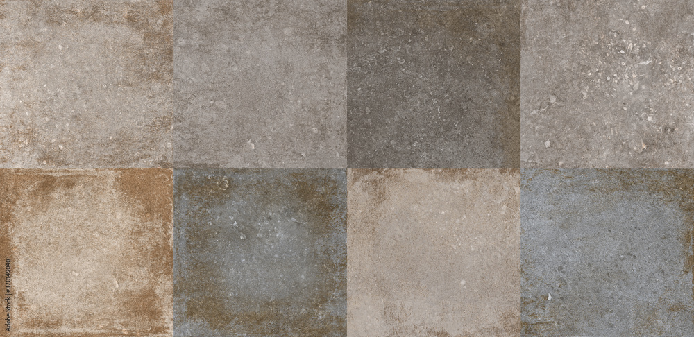 background and texture Multi Coloured Random marble tiles surface, Hard ...