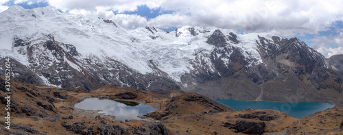 Mountain landscape in Huaraz  Peru