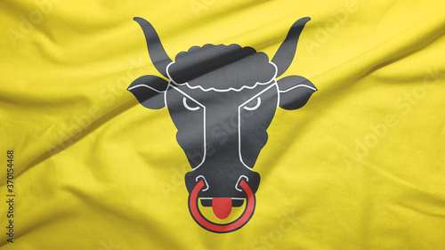 Uri canton of Switzerland flag