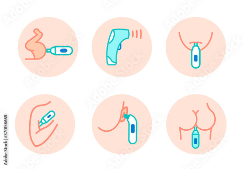 Fever Icon set