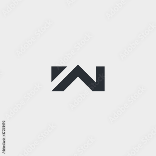 Letter W logo. Icon design. Template elements